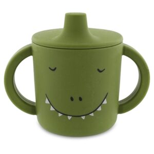 Tasse d'apprentissage en silicone M. Dino - TRIXIE