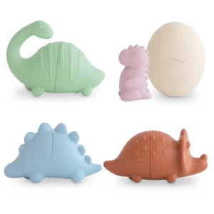 Lot de 4 jouets de bain Dino - MUSHIE