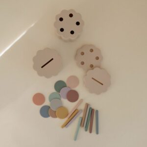 Boîte à formes et tri pièces & pailles- MUSHIE – Image 3