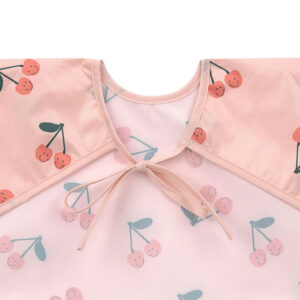 Lot de 2 Bavoirs à Manches Longues Happy Fruits Cerise - 6/24 Mois - LASSIG – Image 3