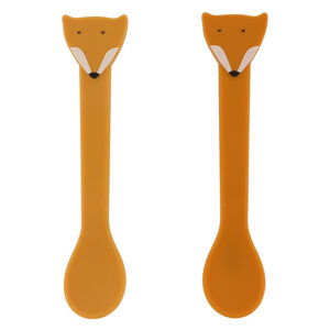 Lot de 2 cuillères silicone Mr. Fox - TRIXIE