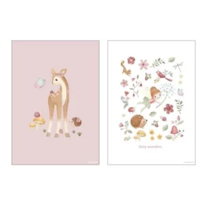 Affiche Fairy Garden - Merveilles Féeriques - LITTLE DUTCH