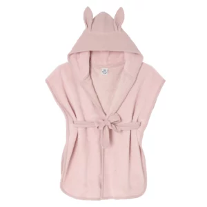 Peignoir bambou et gaze de coton blush (2-4 ans) - BB&CO