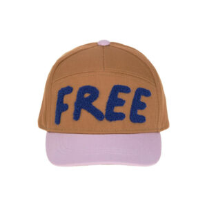 Casquette enfant coton bio 2-6 ans - Little Gang - Free Caramel - LASSIG