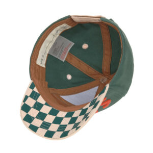 Casquette enfant coton bio 1-2 ans - Little Gang - Smile Vert - LASSIG – Image 2