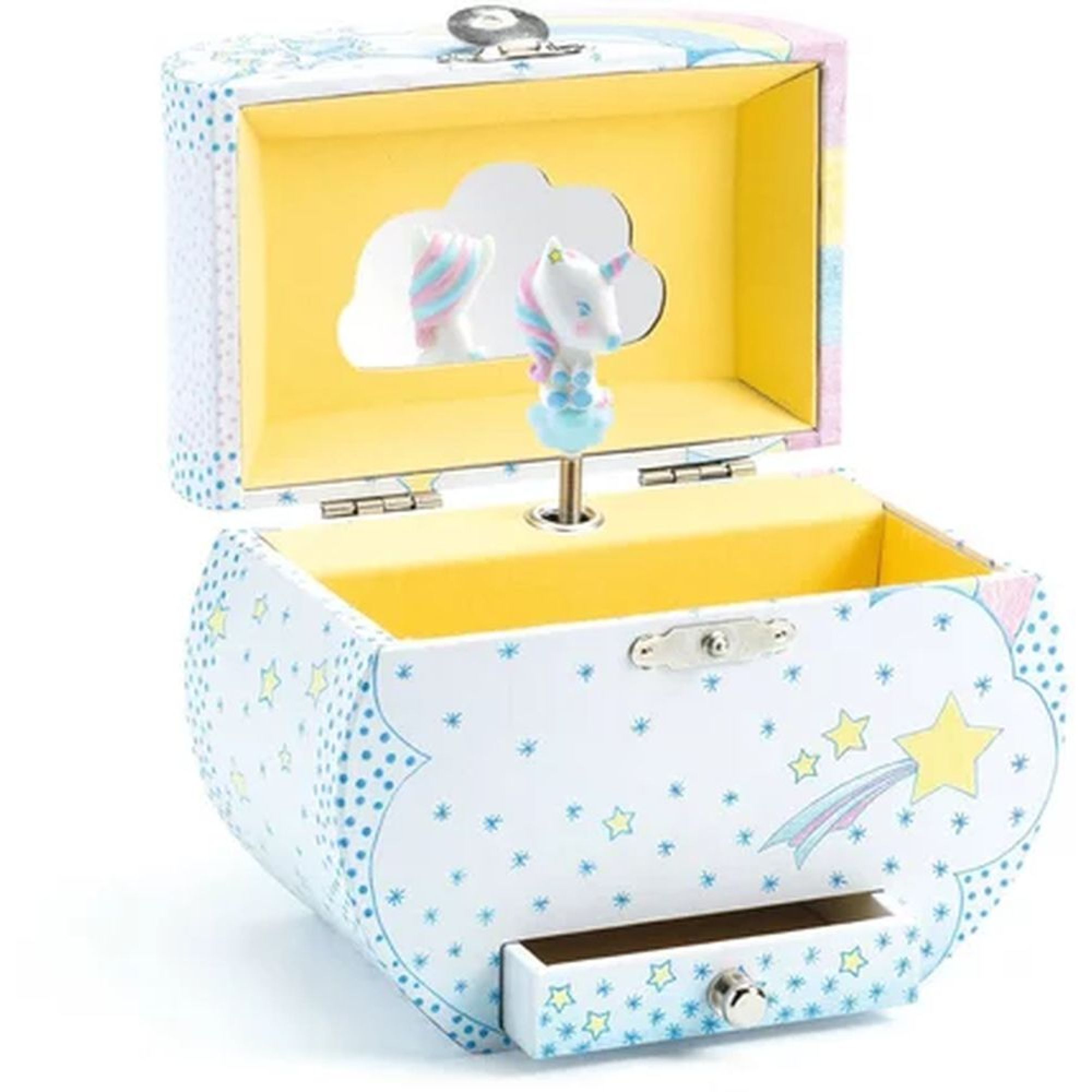 Boîte à bijoux musicale Rêves des licornes - DJECO