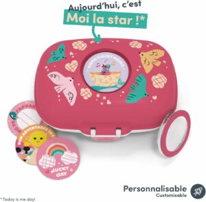 BOITE A GOUTER ENFANT GRAM GRAPHIC BIRDS - MON BENTO – Image 2