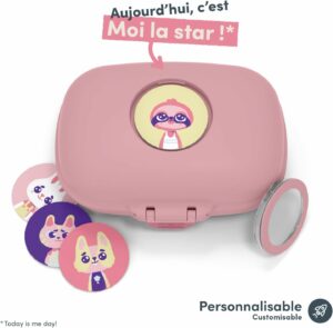 BOITE A GOUTER ENFANT GRAM ROSE - MON BENTO – Image 3