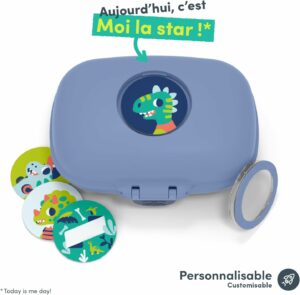 BOITE A GOUTER ENFANT GRAM BLEU - MON BENTO – Image 2