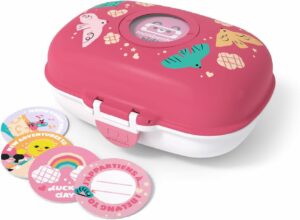 BOITE A GOUTER ENFANT GRAM GRAPHIC BIRDS - MON BENTO