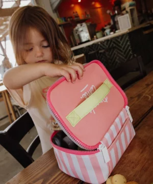 Lunchbag isotherme Pink stripes - HELLO HOSSY – Image 5