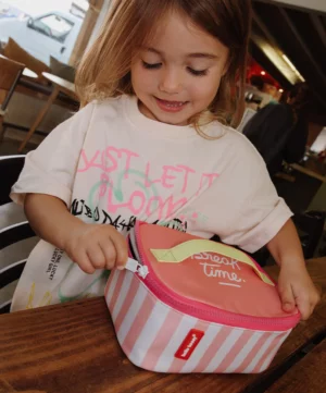 Lunchbag isotherme Pink stripes - HELLO HOSSY – Image 4
