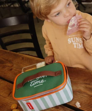 Lunchbag isotherme Green stripes - HELLO HOSSY – Image 4