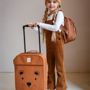 Valise à roulette - Ours - KIDZROOM