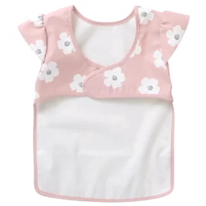 Bavoir intégral imperméable fleurs (6-24 mois) - BB&CO – Image 2