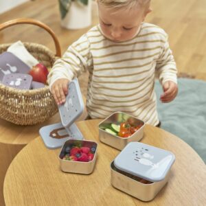 Lot de 3 boîtes à goûter Tiny Farmer bleu - LASSIG – Image 4