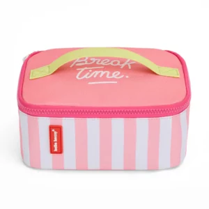 Lunchbag isotherme Pink stripes - HELLO HOSSY