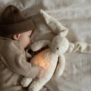 Moonie le lapin magique avec sons & lumières (sable) - BB&CO