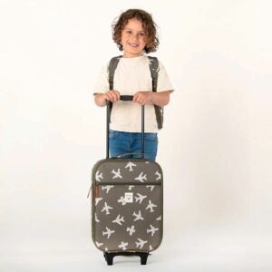 Valise à roulettes - Avions- KIDZROOM