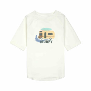 Tee-shirt de bain à manches courtes (anti-UV) Camper écru 25-36 mois – LASSIG – Image 2