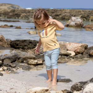 Tee-shirt de bain à manches courtes (anti-UV) planches de surf 19-24 mois - LASSIG