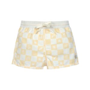 Short de bain bébé (avec couche) à carreaux, vanille 19-24 mois - LASSIG