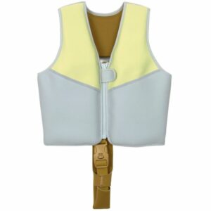 Gilet de natation/ flottaison bleu et citron 2-6 ans -LASSIG