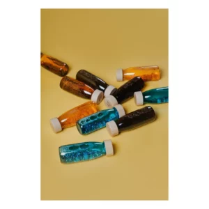 Bouteille sensorielle Float argentée - PETIT BOUM – Image 3