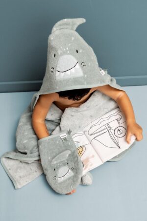 Cape de bain 75X75cm Mr. Shark - TRIXIE – Image 2