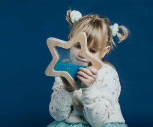 Étoile sensorielle Star Orionis bleue - PETIT BOUM – Image 3