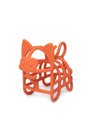 Jouet d'éveil sensoriel/de dentition Chat orange  - LITTLE L
