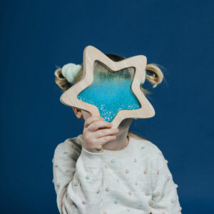 Étoile sensorielle Star Orionis bleue - PETIT BOUM