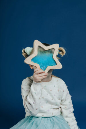 Étoile sensorielle Star Orionis bleue - PETIT BOUM