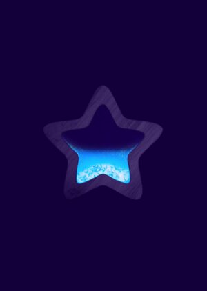 Étoile sensorielle Star Orionis bleue - PETIT BOUM – Image 5