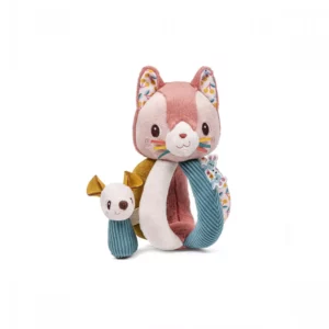 Hochet à poignées Jeanne le chat - LILLIPUTIENS – Image 2