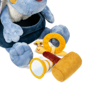 Peluche d'activités Jules le bricoleur - LILLIPUTIENS – Image 2