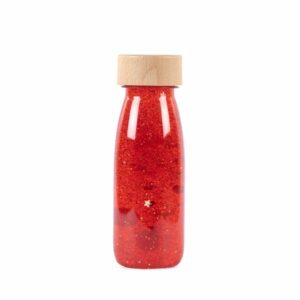 Bouteille sensorielle Float rouge - PETIT BOUM – Image 2
