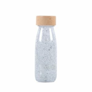 Bouteille sensorielle Float argentée - PETIT BOUM – Image 2