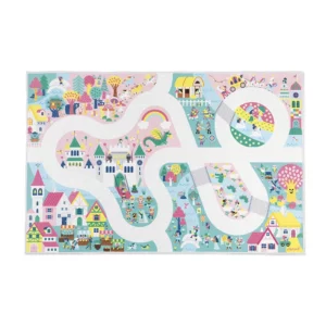 Tapis avec circuit Royaume enchanté - Cross Roads - JANOD