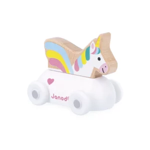 Voiture licorne en bois Royaume enchanté - Cross Roads - JANOD