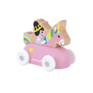 Voiture princesse en bois Royaume enchanté Cross Roads - JANOD