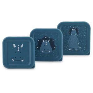 Lot de 3 boîtes à goûter Mr. Triceratops - TRIXIE