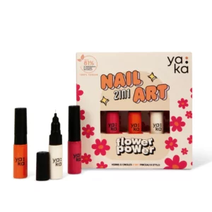 Kit vernis à ongles 2 en 1 "Flower power" - YAKA PARIS – Image 3