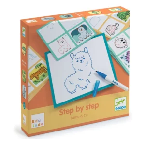 Dessin Step by step Lama and Co – DJECO