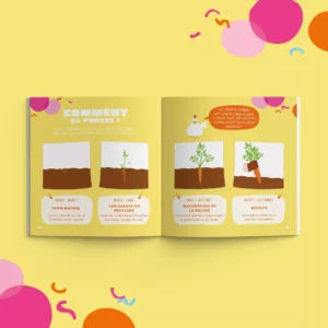 Livre Les Graines de Demain : Charlotte la carotte - CHEFCLUB KIDS – Image 2