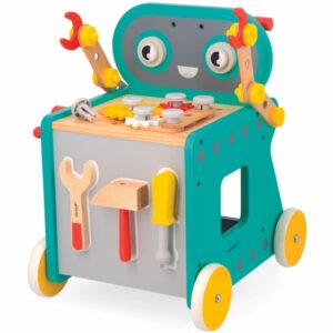 Chariot Brico'kids en bois robot - JANOD – Image 6