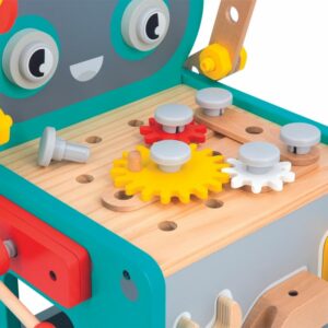 Chariot Brico'kids en bois robot - JANOD – Image 4