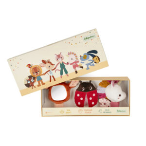 Coffret hochets sensoriels pour bébé : Lena - LILLIPUTIENS