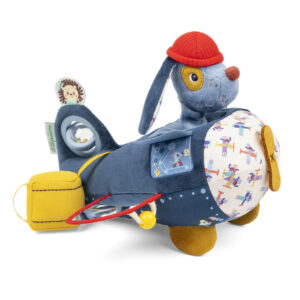 Jouet d'activités avion pour bébé Jules le chien - LILLIPUTIENS – Image 5