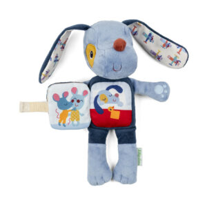 Peluche phosphorescente et livre en tissu : Jules le chien - LILLIPUTIENS – Image 4